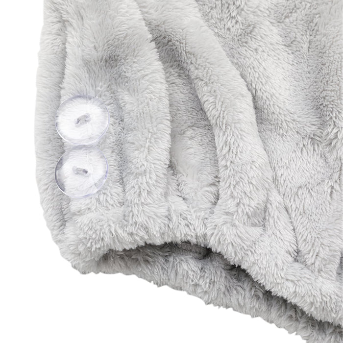 หมวกคลุมผม FLANNEL BATH LGY QE05