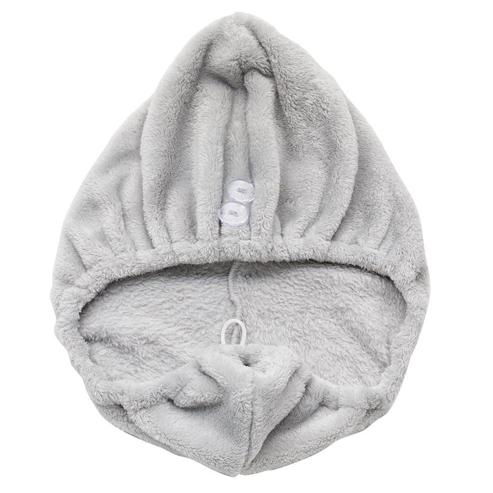 หมวกคลุมผม FLANNEL BATH LGY QE05