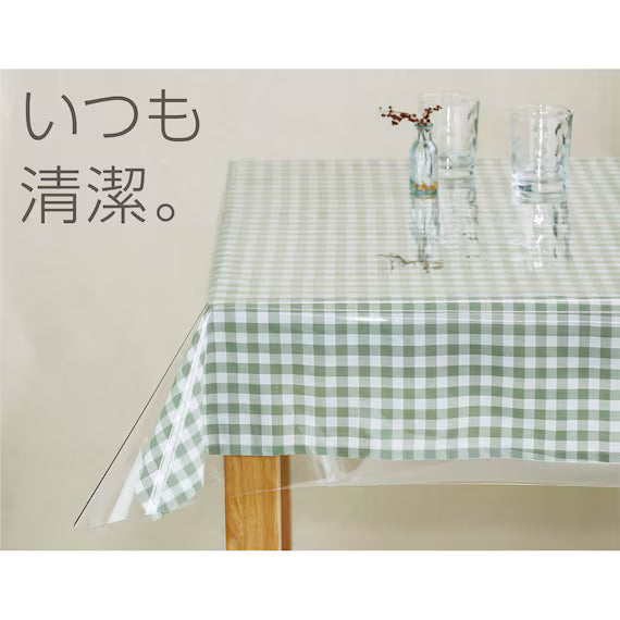 PVC CLEAR TABLE CLOTH M0.3MM120X200