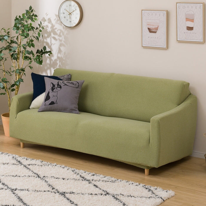 ผ้าหุ้มโซฟาปรับยืดได้มีท้าวแขน 3P GR