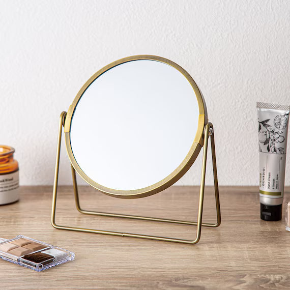 GOLD TABLE MIRROR
