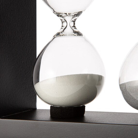 TABLE TOP DECOR SAND TIMER 3.4.5MIN W20D5H13