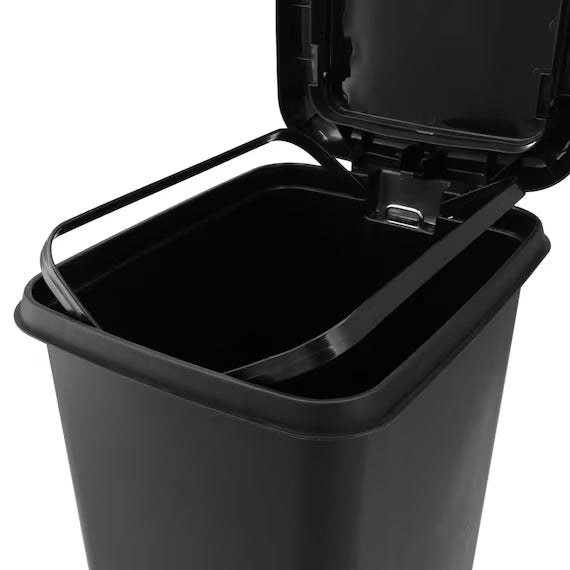 DEODORIZE 2WAY PEDAL PAIL 45L BK