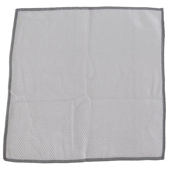 MICROFIBER GLASS & MIRROR CLEANING CLOTH 2P GY