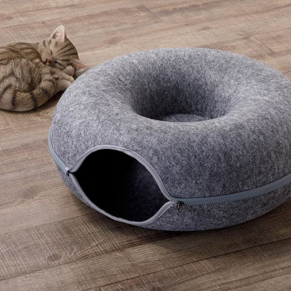 FELT PET BED DAUGHNUT