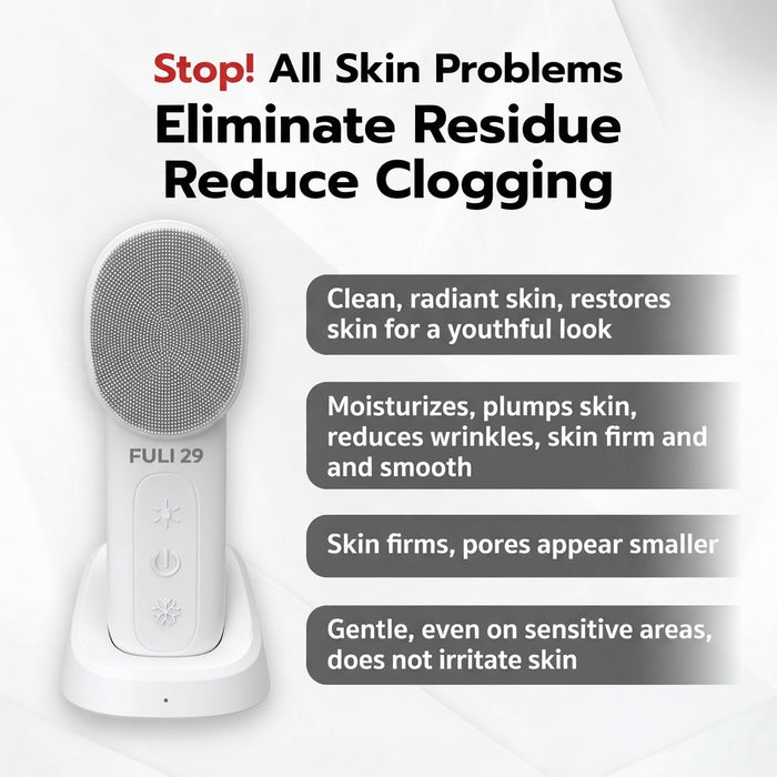 HOT&COLD SONIC FACIAL CLEANSING BRUSH