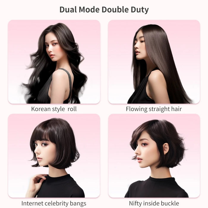 2-IN-1 STRAIGHTENING AND CURLING