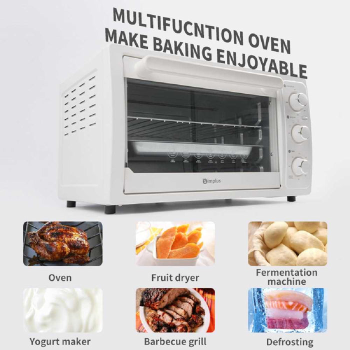 ELECTRIC OVEN 006-30L-BEIGE-TH THREE-PRONG PLUG