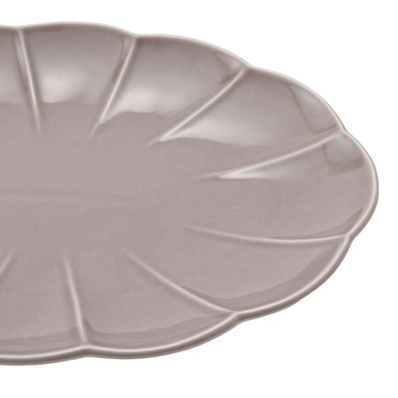 Oval plate SHINOGI MO