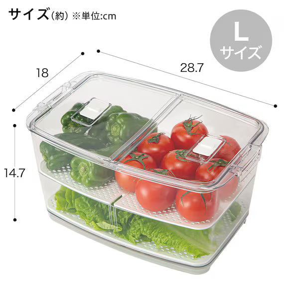 FRIDGE FRESH KEEPER CONTAINER L 4800ML