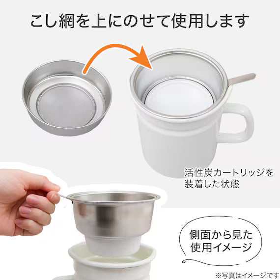 ENAMEL OIL POT 1.1L KY013