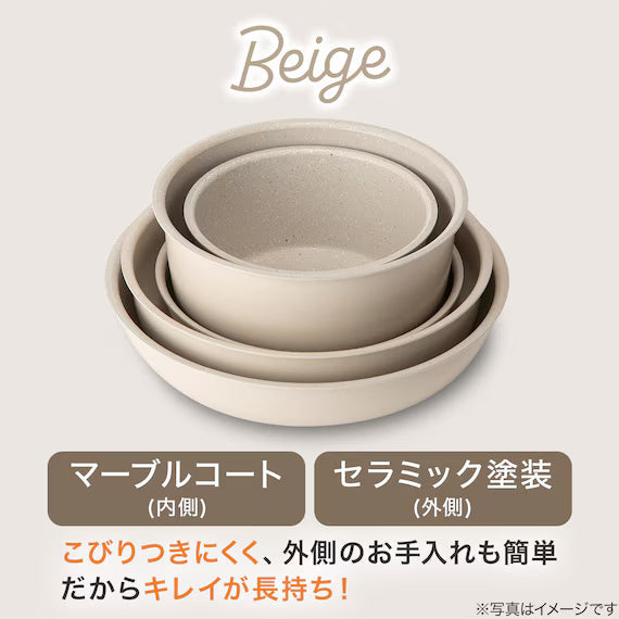 หม้อ&กระทะทอดพร้อมด้ามจับถอดออกได้ 7P ชุด BE TORERU3