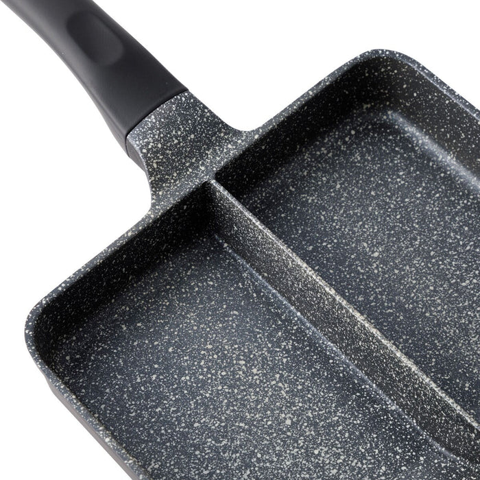 IH กระทะทอดแบบแบ่งส่วน 16X20CM