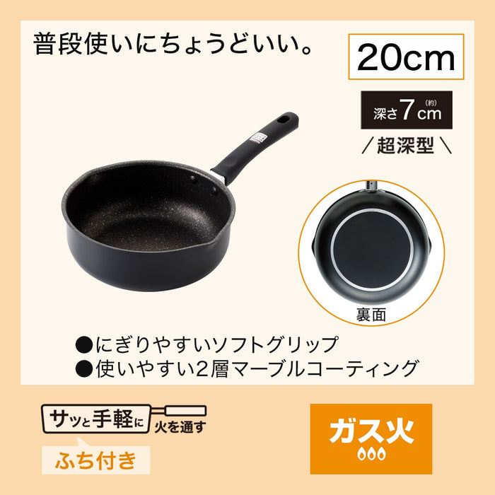 GAS DEEP PAN 20CM KF01