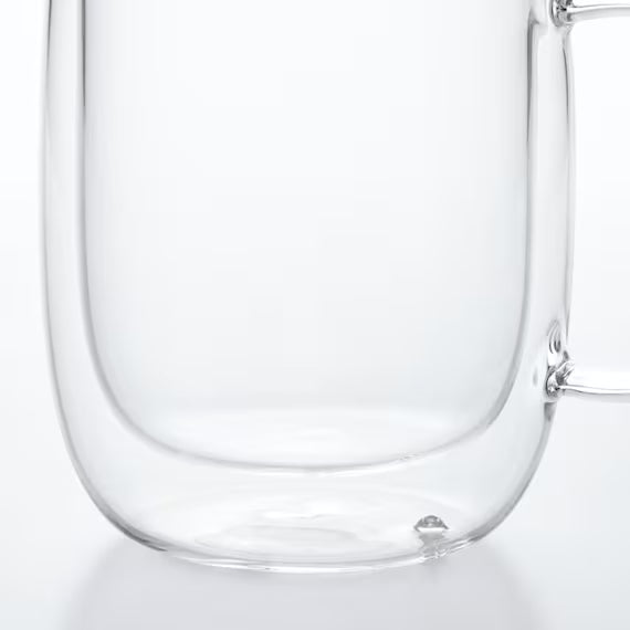 DOUBLE-WALL GLASS MUG410 WS01