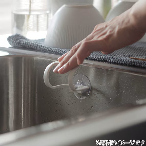 ที่วางฟองน้ำต้านเชื้อแบคทีเรีย - สีขาว