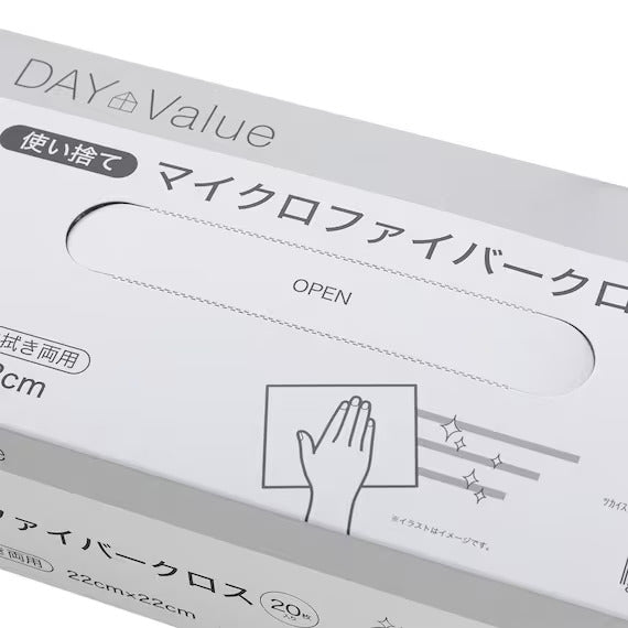 DISPOSABLE MICROFIBER CLOTH