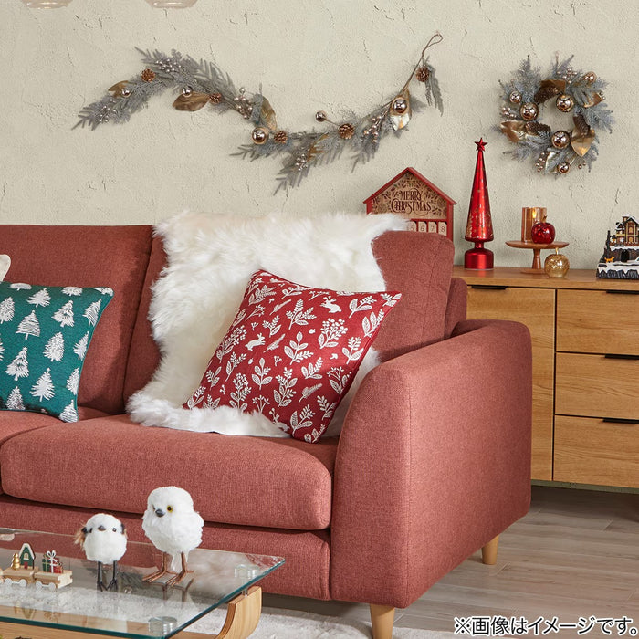 CHRISTMAS GARLAND WHITE GOLD 150CM N5AN