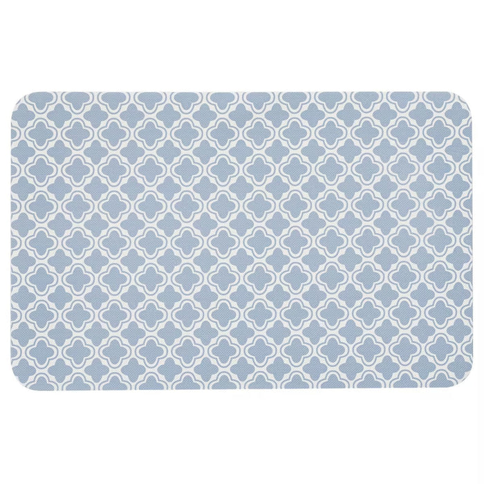 SOFT BATHMAT 38X59 QUARTERFOIL BL NA02
