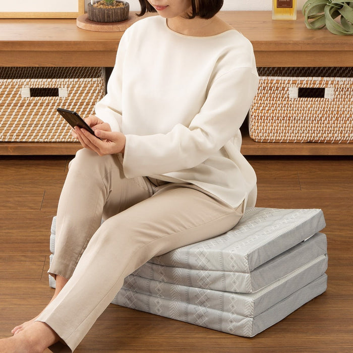 4 FOLD FLOOR CUSHION N-COOL GI 2501 GY
