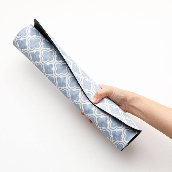 SOFT BATHMAT 38X59 QUARTERFOIL BL NA02