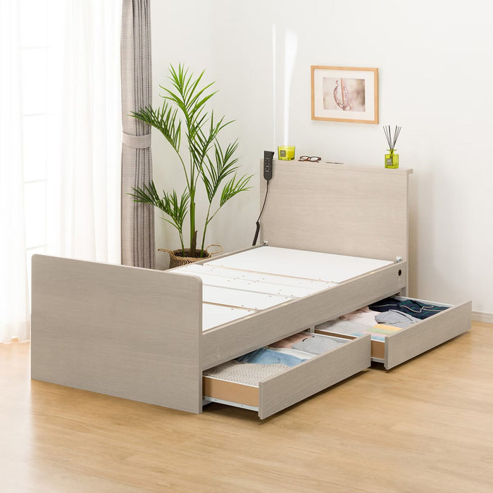 ADJUSTABLE BED NS002 S DR GY