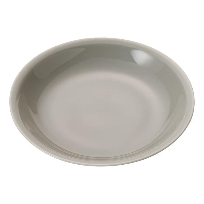 แผ่นกลมน้ำหนักเบาพิเศษ 12 ซม. KARU:ECLE RIM PLATE GY