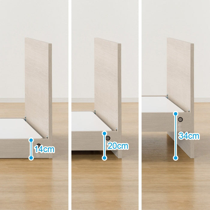 ADJUSTABLE BED NS001 S ST GY