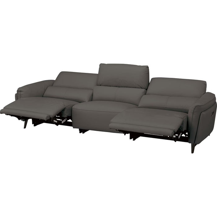 2M ELECTRIC WIDE 3 SEATER SOFA LS02 NW DGY