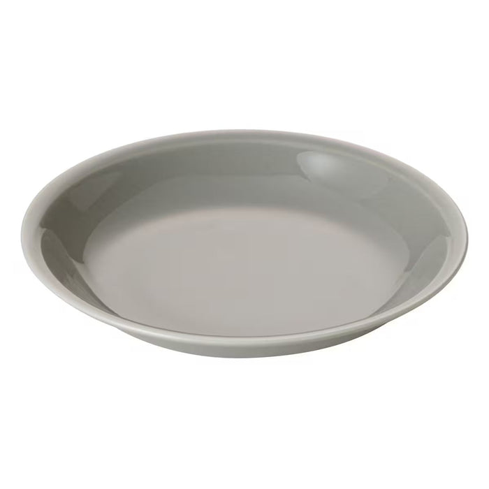 แผ่นกลมน้ำหนักเบาพิเศษ 12 ซม. KARU:ECLE RIM PLATE GY