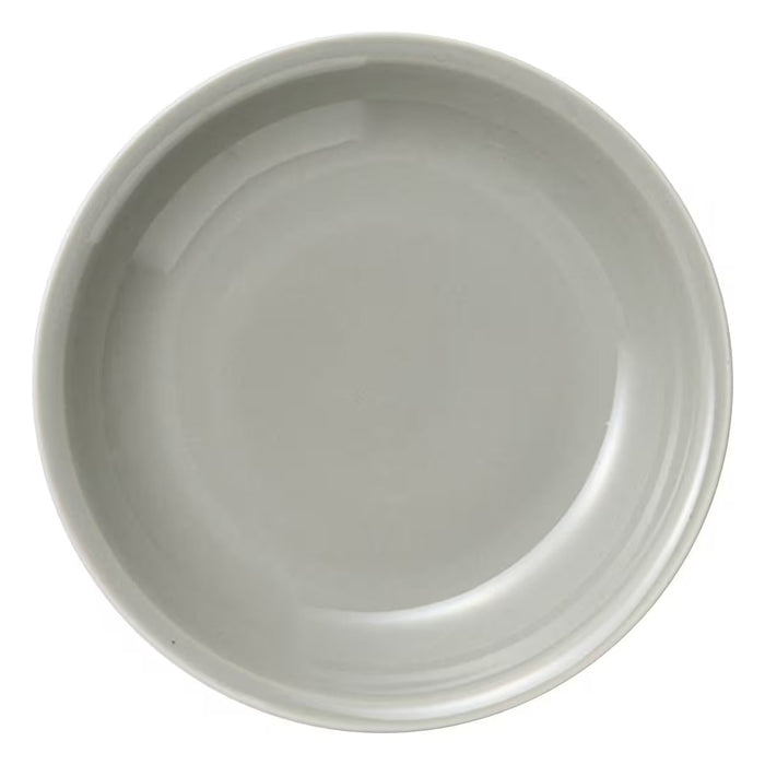 แผ่นกลมน้ำหนักเบาพิเศษ 12 ซม. KARU:ECLE RIM PLATE GY