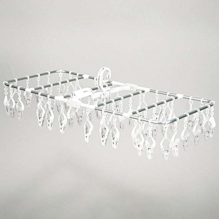 ที่แขวนผ้าอลูมิเนียม 52P WH