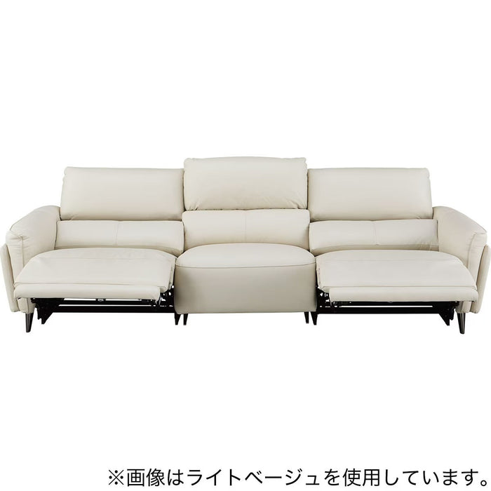 2M ELECTRIC WIDE 3 SEATER SOFA LS02 NW DGY