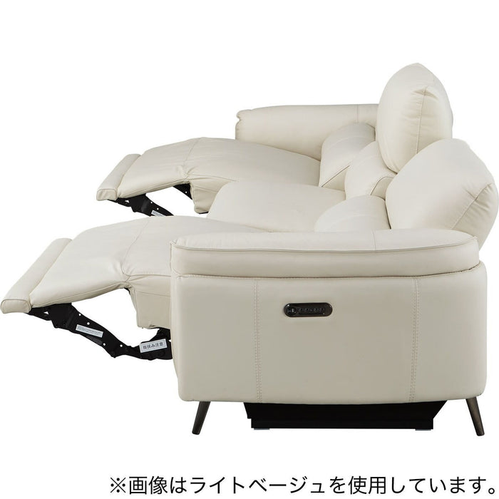 2M ELECTRIC WIDE 3 SEATER SOFA LS02 NW DGY