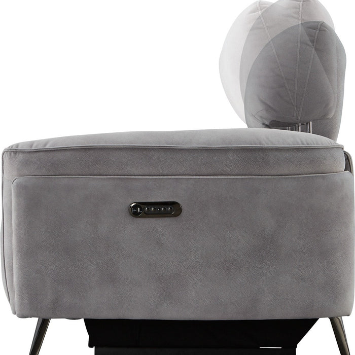 โซฟา 2M ELECTRIC 3P LS02 PEY GY