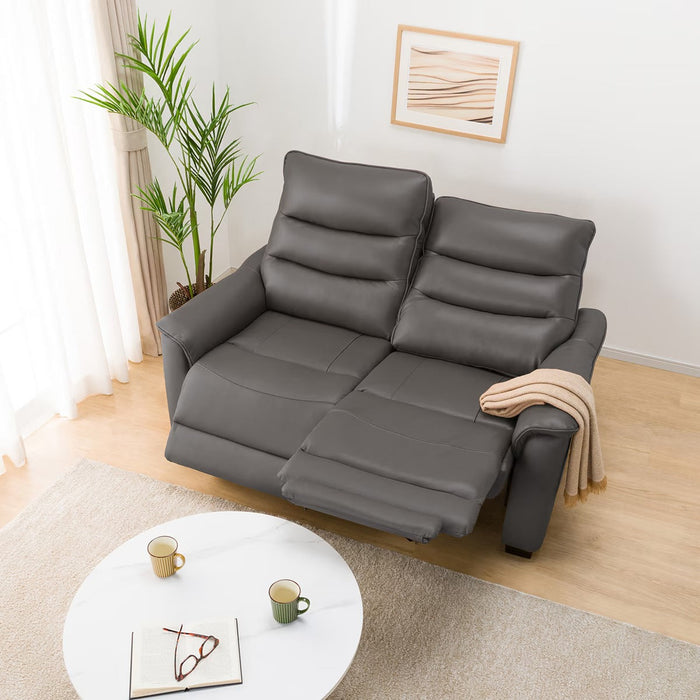 โซฟาไฟฟ้า 2P N-BELIEVA 3 TK-LEATHER DGY
