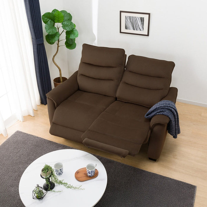 2P ELECTRIC SOFA N-BELIEVA 3 MICROFIBER BR