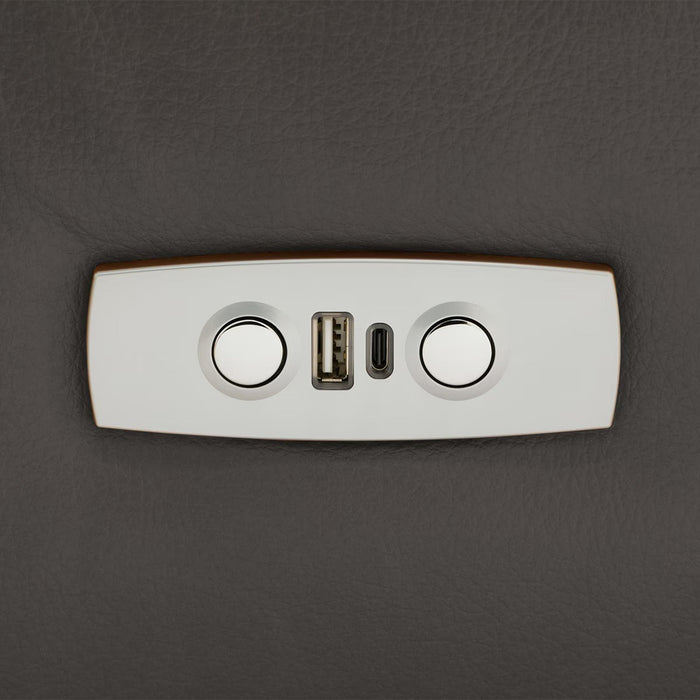 โซฟาไฟฟ้า 2P N-BELIEVA 3 TK-LEATHER DGY