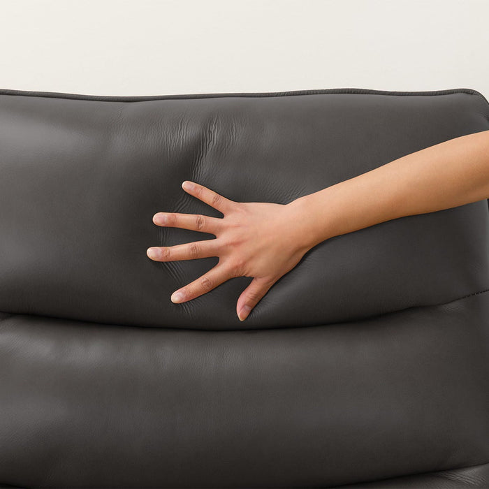 โซฟาไฟฟ้า 2P N-BELIEVA 3 TK-LEATHER DGY