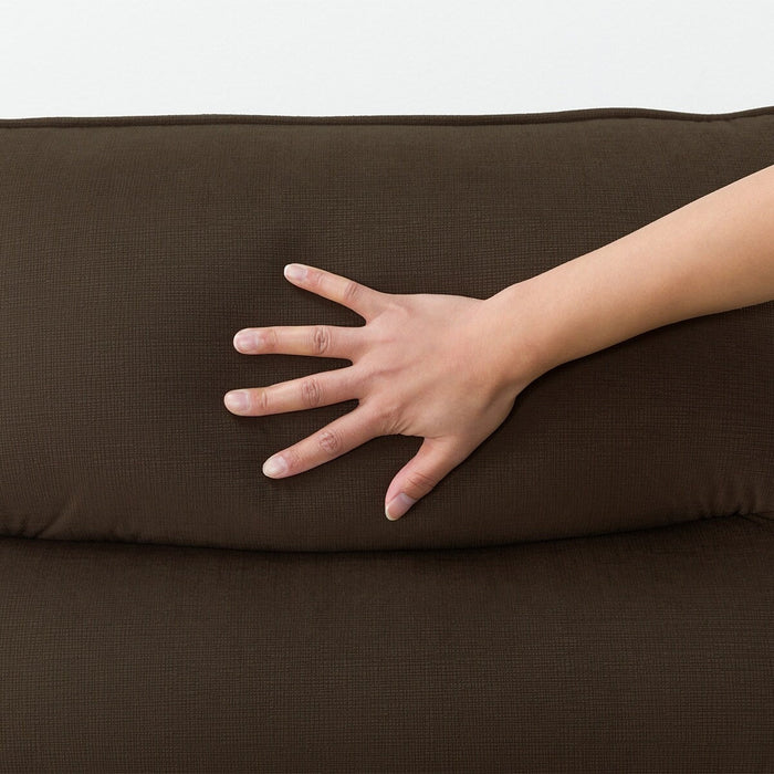 2P ELECTRIC SOFA N-BELIEVA 3 MICROFIBER BR