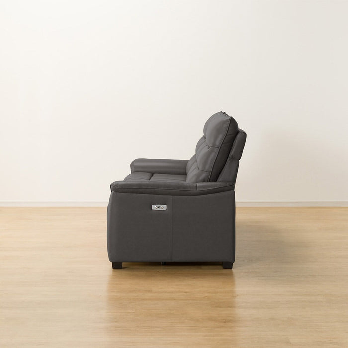 โซฟาไฟฟ้า 3P N-BELIEVA 3 TK-LEATHER DGY