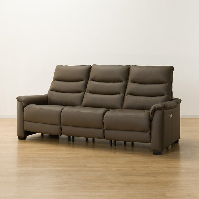 3 ELECTRIC 3P SOFA N-BELIEVA 3 LEATHER BR