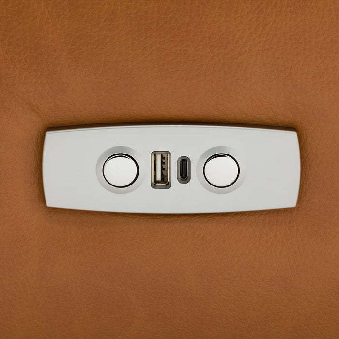 โซฟาไฟฟ้า 2P N-BELIEVA 3 TK-LEATHER BR