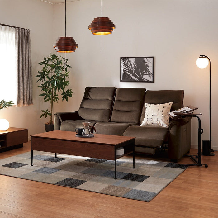 โซฟาไฟฟ้า 3P N-BELIEVA 3 ไมโครไฟเบอร์ GY