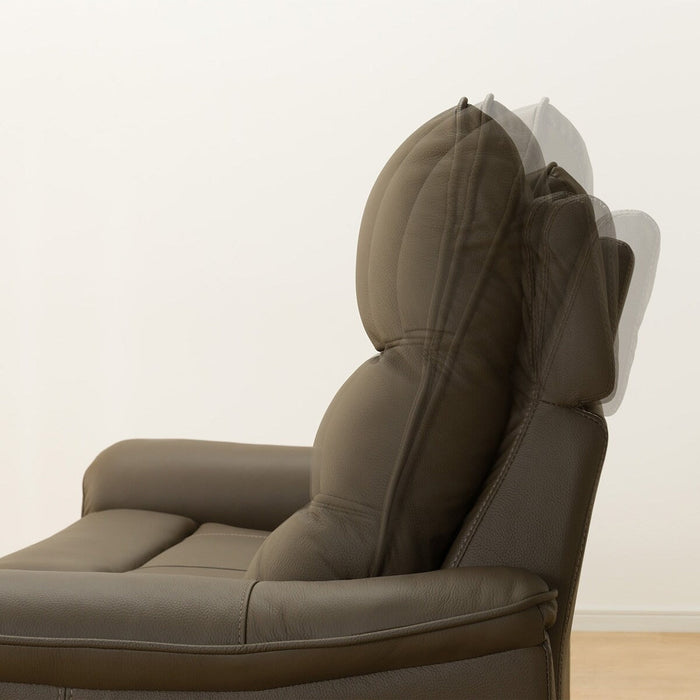 3 ELECTRIC 3P SOFA N-BELIEVA 3 LEATHER BR