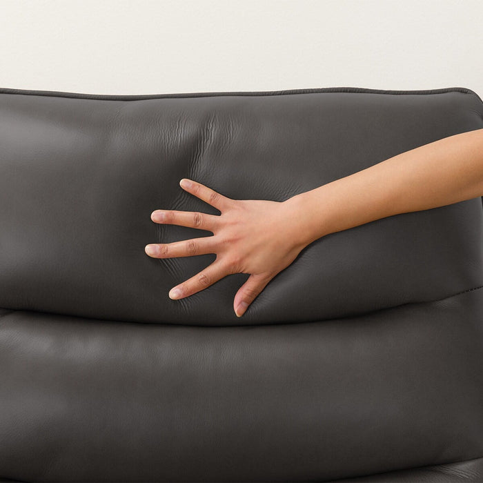 โซฟาไฟฟ้า 3P N-BELIEVA 3 TK-LEATHER DGY