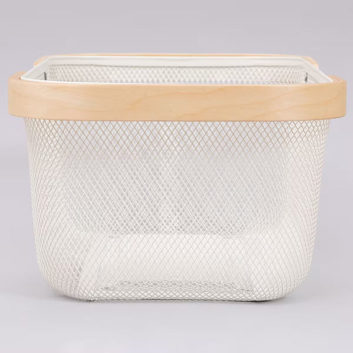 BASKET ET02 RECTANGLE WH