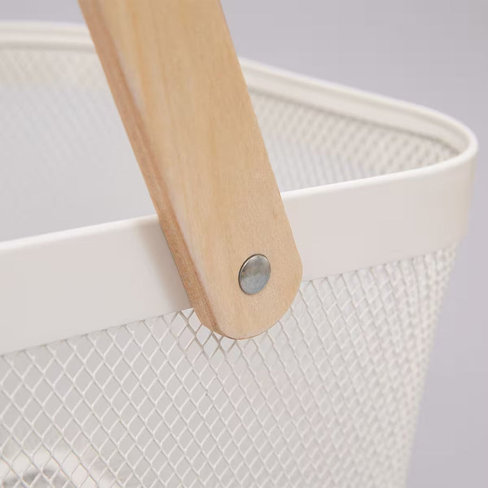 BASKET ET02 RECTANGLE WH
