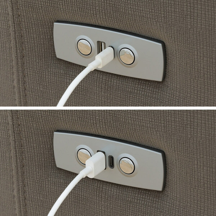 โซฟาไฟฟ้า 3P N-BELIEVA 3 ไมโครไฟเบอร์ GY