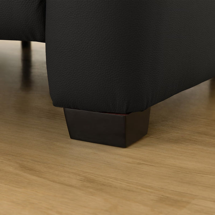 3P ELECTRIC SOFA N-BELIEVA 3 LEATHER BK